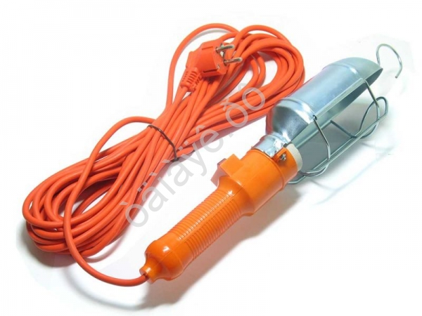 Лампа переносная 220V, 10м, М5, 1/40_