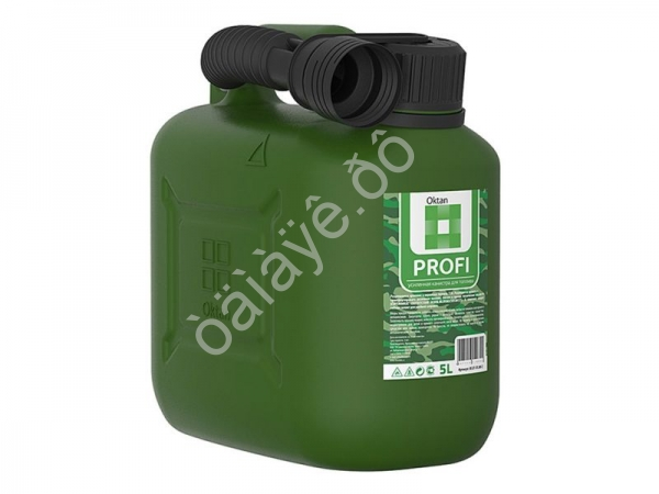 Канистра пластиковая Oktan   5л зелёная усиленная /1/12