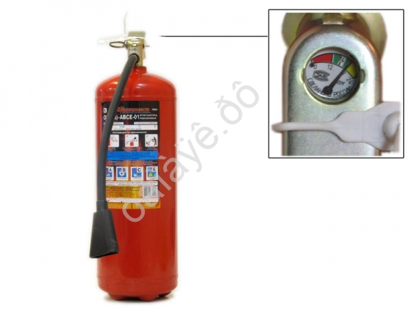 Огнетушитель порошковый ОП- 4  (4л с маном.) /1/4/144