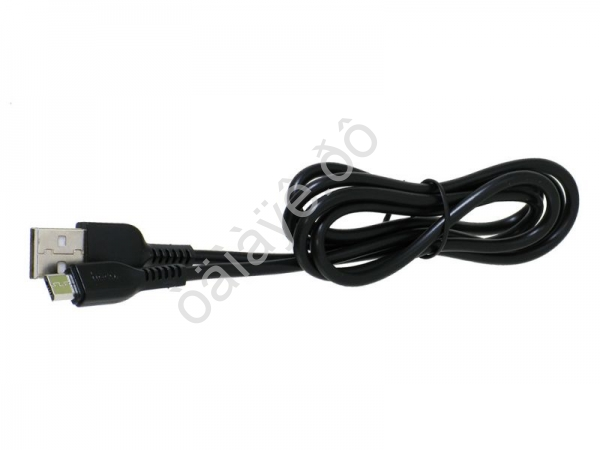 Дата-кабель универ. MicroUSB, 1м, 2.4А, HOCO черный X20