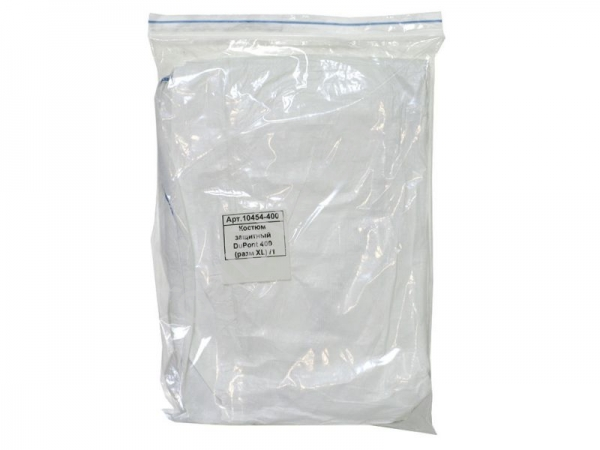 Костюм защитный (Аналог DuPont)  (разм XL) /1/30