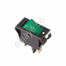 Переключатель 250V 15А (3с) ON-OFF зеленый с подсветкой (RWB-413, SC-788) REXANT