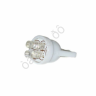 Светодиод 12V T10 4LED W2,1x9,5D WHITE "Маяк" /10