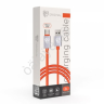 Дата-кабель универ. MicroUSB, 1м, 2А, оранжевый