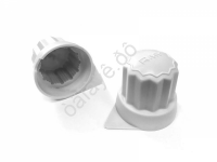 Колпачок на гайку (с индикатором затяжки) 33мм, серый /20