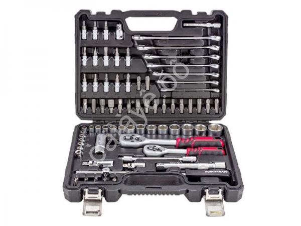 Набор инструментов 82 пр. 1/4" 3/8"(6гр.)(4-22мм) FORCEKRAFT