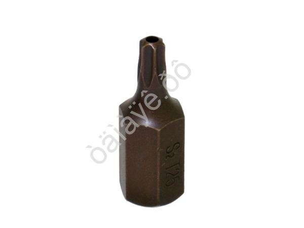 Бита Т25 TORX, 6 лучей, L=30mm с отверстием МАЯКАВТО™ 1/10/80/800_