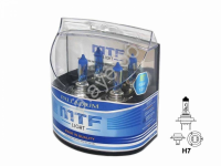Набор ламп MTF H7 12V55W Palladium 5500K (Корея)