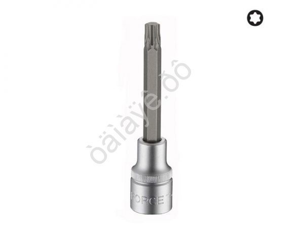 F34610045 Бита с головкой(звездочки)1/2" Т45 L=100 /1/10 F34610045 Бита с головкой(звездочки)1/2" Т45 L=100 /1/10