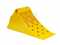 Башмак противоткатный желтый малый 410х180х155 мм