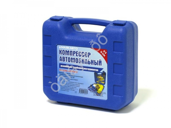 Компрессор  АС 605ма усиленный, в кейсе с набором инструментов МАЯКАВТО™ /1/6_