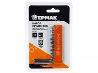 Набор бит с удлинитель-адаптер с магн. держателем ЕРМАК
