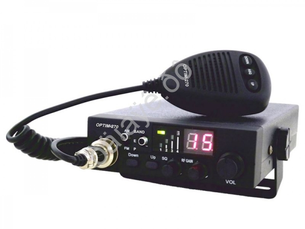 Рация OPTIM-270 СВ р/с авто 4Вт , 40 каналов