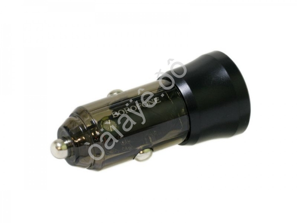 АЗУ в прикуриватель  1USB2.0(18W) + 1 PD Type-C(20W) Quick Charger, черный BZ25 Borofone /1/98