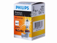 Лампа PHILIPS  HB4 12V51W+30% P22d