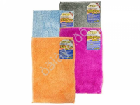 Салфетка Микро-Фибра LUX-113F SilkFur 26*42см 1/4/
