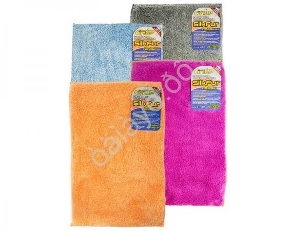 Салфетка Микро-Фибра LUX-113F SilkFur 26*42см 1/4/