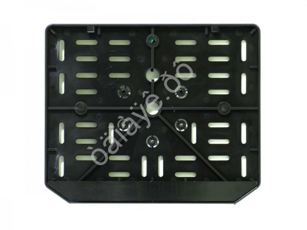 Рамка под номер с защёлкой квадратная для мотоцикла (старого образца)