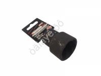 Головка-экстрактор для поврежденных болтов/гаек 30ммх50мм 1/2",на пластиковом держателе Forsage