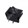 Переключатель 250V 15А (4с) OFF-(ON) черный Б/Фикс (RWB-501, SC-767) REXANT