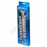 Огни ходовые 8 LED, 12V, гибкие, пласт. корп., 220мм, белый