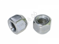 Гайка М12*1,50*17, открытая, конус (без бурта), ключ 21, хром /20