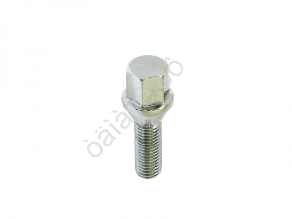 Болт М12*1,50*28, конус, ключ 17, хром /20
