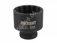 Головка ударная тонкостенная 1/2", 36мм (12гр.) FORCEKRAFT