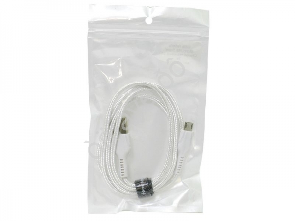 Дата-кабель универ.  MicroUSB  М5  (22Ам) 1м