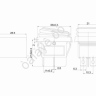 Переключатель 250V 15А (4с) ON-OFF желтый  с подсветкой  ВЛАГОЗАЩИТА  (RWB-507)  REXANT