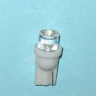 Светодиод 12V T10 W2,1x9,5D CONE WHITE "Маяк" /10