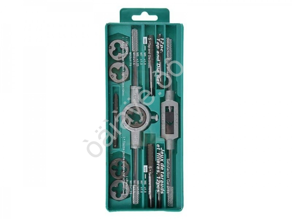 Набор метчиков и плашек с держателями 12пр.