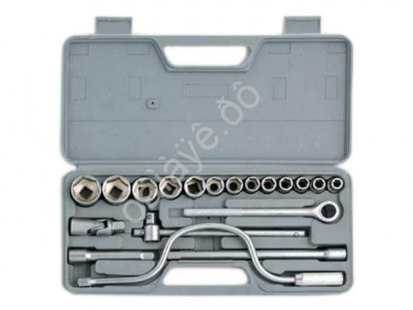 Набор головок ЕРМАК 19 пр. /1/5 Набор головок ЕРМАК 19 пр. /1/5