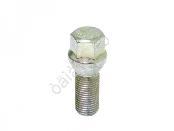 Болт М14*1,50*28, конус, ключ 17, цинк /20