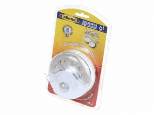 Фонарь ОБЛИК 5033-6 LED датчик движения /1