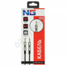 Кабель mini jack 3.5mm - mini jack 3.5mm, прорезиненный 1,5м NG