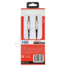 Кабель mini jack 3.5mm - mini jack 3.5mm, прорезиненный 1,5м NG