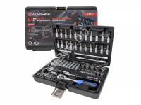 Набор инструмента 57пр. 1/4" (6-гран.)(4-14мм)(E4-E10) Forsage