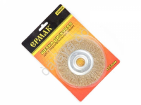 Щётка металл. для УШМ 125мм/22мм плоская ЕРМАК