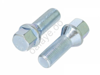 Болт М14*1,25*32, конус, ключ 17, хром /20