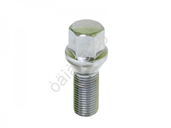 Болт М14*1,50*28, конус, ключ 17, хром /20