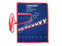 Набор комбинир. ключей 14пр.(6-24мм) в сумке МАЯКАВТО™_