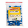 Клемма с изол. 4.8 (П) REXANT (100шт) VМ2-187 Клемма с изол. 4.8 (П) REXANT (100шт) VМ2-187