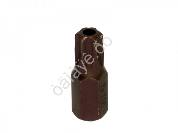 Бита Т50 TORX, 6 лучей, L=30mm с отверстием МАЯКАВТО™ 1/10/80/800_