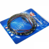 Лента  36 SMD 5050 60см белая (чёрная осн.) (блитер, 2 шт) М5  1/250_