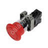 Кнопка XB2-BS поворотная красная грибок NC