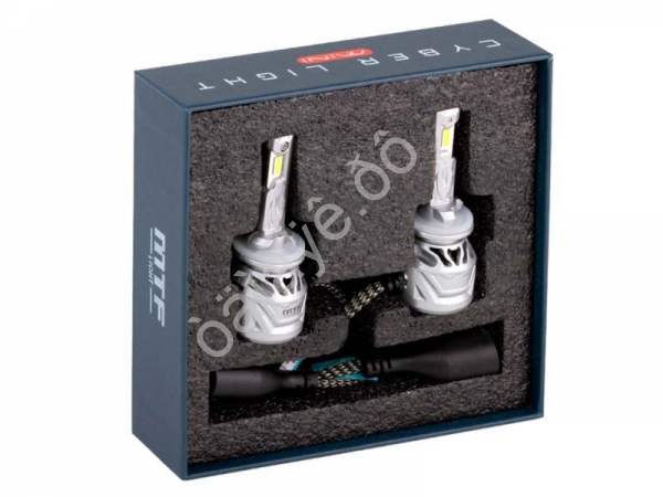 Светодиодные лампы MTF Light серия CYBER LIGHT MINI H27(880/881), 12V, 40W, 3750LM, 6000K, фен, к-т