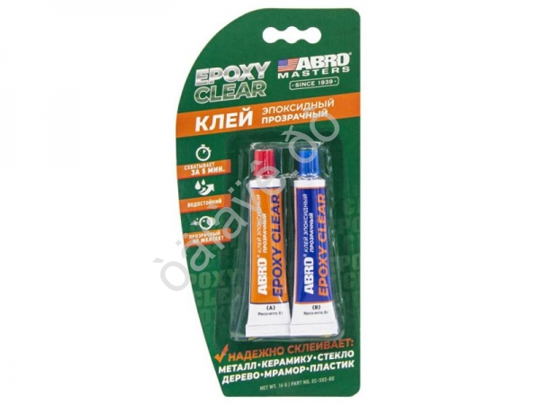 Клей эпоксидный прозрачный ES-502-RE 16гр.  /1/24