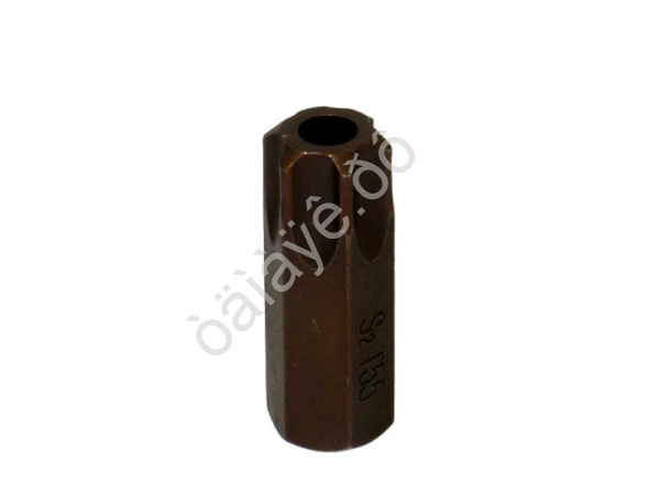 Бита Т55 TORX, 6 лучей, L=30mm с отверстием МАЯКАВТО™ 1/10/80/800_