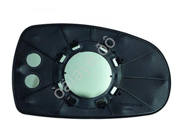 Зеркальный элемент левый 1118(04-13) 8201211-101118 /(в корпус "ДААЗ")в инд.упак.Автоблик